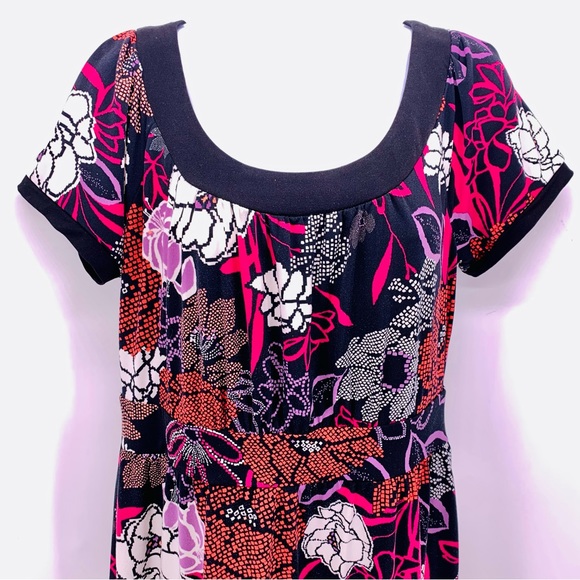 APT. 9 Floral Midi Dress Womens Size M - Picture 2 of 7